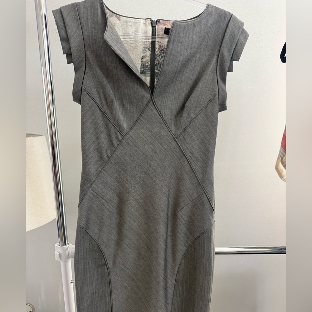 Ted Baker Charcoal Gray Women's Dress